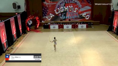 Tzu-Wen Li - Hoop, RSTA - 2020 LA Lights Tournament of Champions