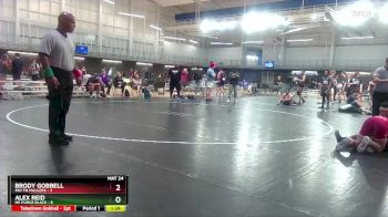 126 lbs Placement Matches (16 Team) - Alex Reid, MF Purge Black vs Brody Gobbell, Mid TN Maulers