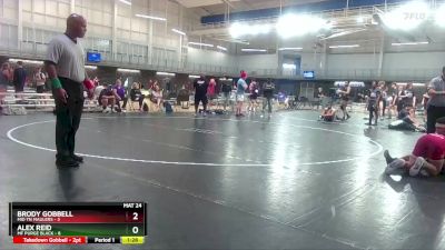 126 lbs Placement Matches (16 Team) - Alex Reid, MF Purge Black vs Brody Gobbell, Mid TN Maulers