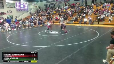 120 lbs 2nd Wrestleback (16 Team) - Keith Wheeler, Perry vs Brooks Scarbrough, Whitewater
