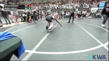 110-120 lbs Rr Rnd 2 - Easton McGilbert, Midwest City Bombers Youth Wrestling Club vs Jeremy Lakes Jr, Midwest City Bombers Youth Wrestling Club
