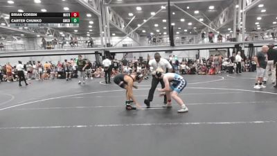 120 lbs Round 1 (6 Team) - Brian Corbin, Mat Assassins Red vs Carter Chunko, Grit Mat Club Blue