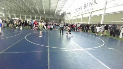 118 lbs Quarterfinal - Quade Robinson, Iron County Wrestling Academy vs Grayson Skeem, Fremont Wrestling Club