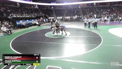 I-152 lbs Cons. Round 2 - Mason Rappold, Longwood vs Marcus Charlot, Monroe-Woodbury