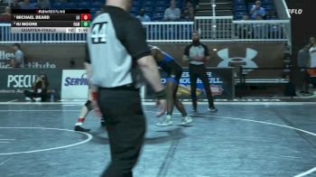 197 lbs Quarterfinal - Michael Beard, Lehigh vs Rj Moore, Franklin & Marshall