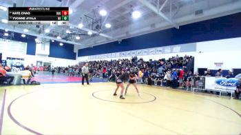115 lbs Cons. Round 1 - Yvonne Ayala, Notre Dame/Riv vs Kate Chao, Eleanor Roosevelt