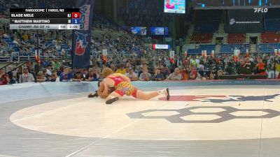 150 lbs Champ. Rd Of 16 - Blase Mele, NJ vs Matthew Martino, ID