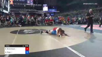 152 lbs Consi Of 16 #1 - Kendall Branchaud, California vs Alyssa Page, Kansas