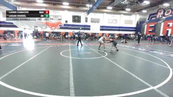 150 lbs Cons. Round 4 - Caden Camacho, Woodbridge vs Logan Roedel, JW North