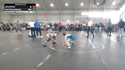 98 lbs Round 4 (8 Team) - Jayce Miles, Warner Elite vs Matthew Sheehan, Wrecking Crew WC