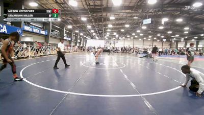 106 lbs Rr Rnd 3 - Mason Keesecker, TDWC Maniacs Blue - HSB vs Devaughn Miller, MF Dynasty - HSB