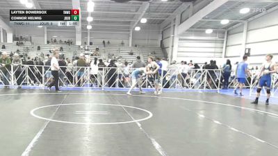 138 lbs Rr Rnd 2 - Layten Bowersox, TNWC Big Macs - HSB vs Connor Helwig, Journeymen Blue - HSB