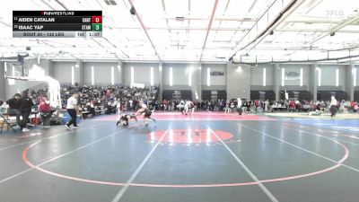 132 lbs Round Of 32 - Aiden Catalan, Canton vs Isaac Yap, Stamford