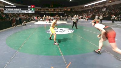 4A 157 lbs Cons. Round 2 - Evan Graham, Academy vs Stephan Ulibarri, Belen