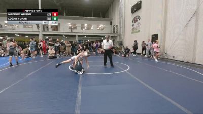 80 lbs Round 3 - Maddox Wilson, CTWHALE vs Logan Yuhas, The Outsiders