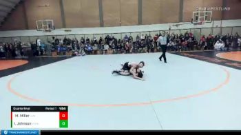 106 lbs Quarterfinal - Michael Miller, Illinois Valley vs Isaiah Johnson, Vernonia