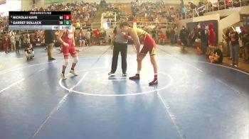 159 lbs Quarterfinal - Garret Bollack, Triad vs Nickolai Kaye, NA