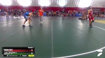 132 lbs Round 3 (4 Team) - Noah Hile, Cumberland vs Lodi Athlete 4, Princeton