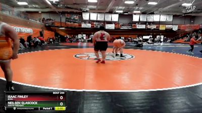 285 lbs Semifinal - Isaac Finley, Buhl vs Neilsen Glascock, South Fremont