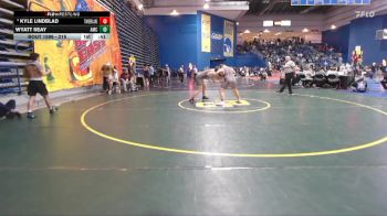 215 lbs Cons. Round 3 - Wyatt Seay, Amherst County vs Kyle Lindblad, Timberlane