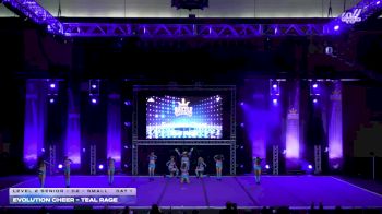 Evolution Cheer - Teal Rage [2026 L2 Senior - D2 - Small Day 1] 2026 SU Battle at the Boardwalk Grand Nationals