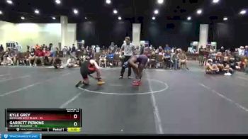 182 lbs Round 4 (8 Team) - Kyle Grey, Backyard Boyz Black vs Garrett Perkins, Deland Bulldogs