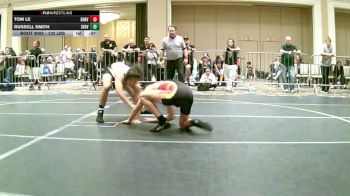 132 lbs Consi Of 16 #2 - Tom Le, Braves WC vs Russell Smith, Servite HS
