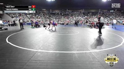 B4A-150 lbs Semifinal - Max Daly, Cache vs Mack Powell, Bristow