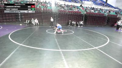 120 lbs Consi Of 8 #2 - Jameson Bethea, Marlboro County vs Eddy Yambao, Hanahan