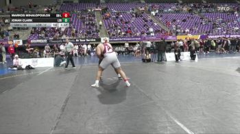 285 lbs Placement Matches (16 Team) - Markos Mihalopoulos, Wisconsin-La Crosse vs Jonah Clark, Loras