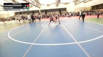 147-H lbs Consi Of 8 #2 - Alexander Southworth, Barn Brothers vs Gabe Cohen, Garden City