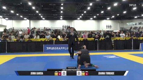 Joanna Trindade vs Jenna Garcia 2025 World IBJJF Jiu-Jitsu No-Gi Championship