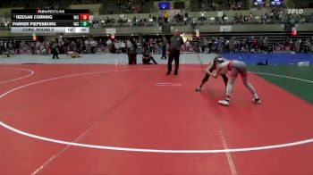 85 lbs Cons. Round 2 - Reegan Corning, RT Elite vs Parker Piepenburg, Pursuit Wrestling Minnesota