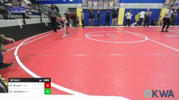 60-70 lbs Rr Rnd 2 - Winnie Brown, Team Tulsa Wrestling Club vs Milena Jackson, Berryhill Wrestling Club