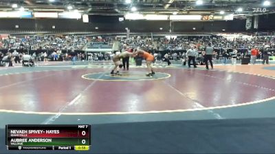 165 lbs Cons. Round 4 - Aubree Anderson, Vallivue vs Nevaeh Spivey- Hayes, Idaho Falls