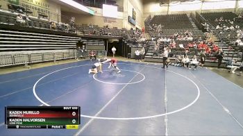 153 lbs Champ. Round 1 - Kaden Halvorsen, Lone Peak vs Kaden Murillo, Bonneville
