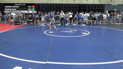50 lbs Consi Of 8 #2 - Gabriel Downey, Pottstown vs Parker Gold, Media