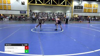141A lbs Rr Rnd 3 - Cj Composto, Penn vs Malyke Hines, Lehigh
