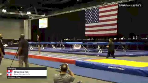 Channing Kim - Tumbling, Eagle Gymnastics TX - 2021 USA Gymnastics Championships
