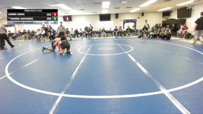165 lbs Champ. Round 1 - Daniel Navarro, Servite vs Aiden Linka, Calabasas
