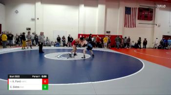 132 lbs Cons. Round 4 - X`Avion Ford, Kokomo vs Caelyb Sides, Edgewood Wrestling Club