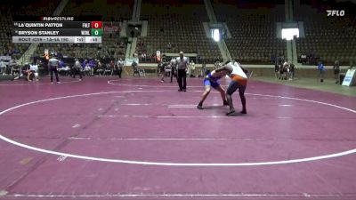 1A-4A 190 Cons. Round 1 - La`quintin Patton, Fultondale vs Bryson Stanley, W. S. Neal