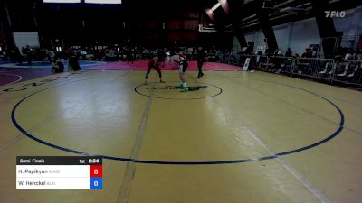 160A lbs Semifinal - Hayk Papikyan, Armenia vs William Henckel, Blair Academy