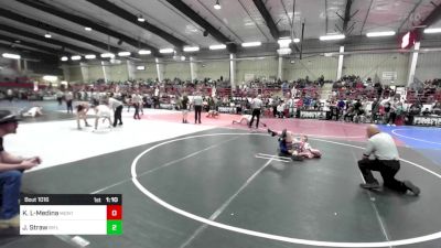 137 lbs Round Of 16 - Kyler Lake-Medina, Monte Vista Takedown Club vs Jiraiya Straw, RIfle