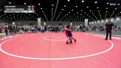 70 lbs Quarters - Liam Dyches, Bartlesville Wrestling Club vs Jean Pierre De Jesus, Team Of Hard Knox