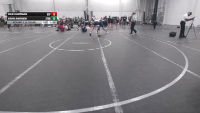 157 lbs Round 3 (4 Team) - Evan Andrew, Xtreme Team vs Kile Hartman, BC Predators