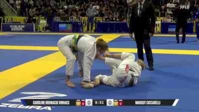 Margot Ciccarelli vs Caroline Brunacio | 2025 World Jiu-Jitsu IBJJF Championship