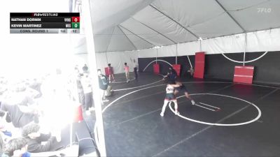 106 lbs Cons. Round 1 - Nathan Dornin, Valley View High School vs Kevin MArtinez, Western