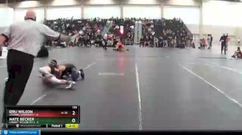 133 lbs Round 1 (16 Team) - Dru Wilson, Lourdes University vs Nate Becker, Lindsey Wilson (Ky.)