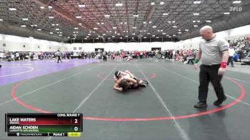 144 lbs Cons. Round 7 - Aidan Schoen, Lafayette (Wildwood) vs Lake Waters, Odessa